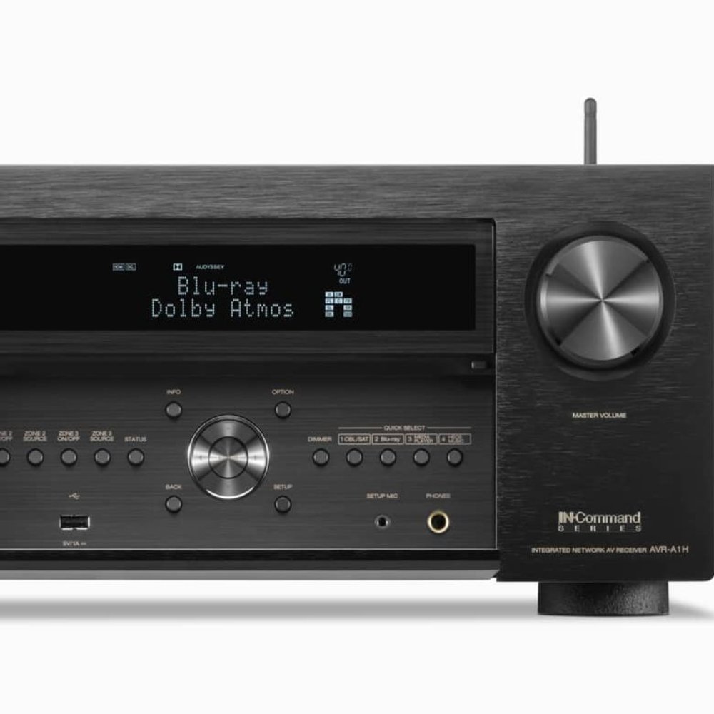Denon Surround Sound AVR-A1H 15.4 Channel 8K AV Receiver